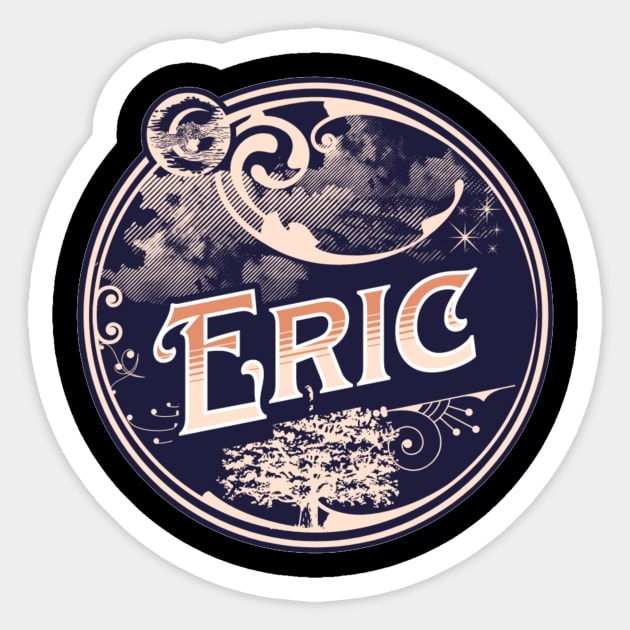 Eric Name Tshirt Sticker by Renata's